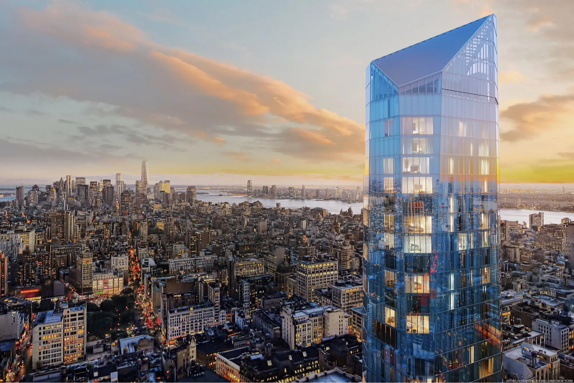 Image of the New York City skyline.